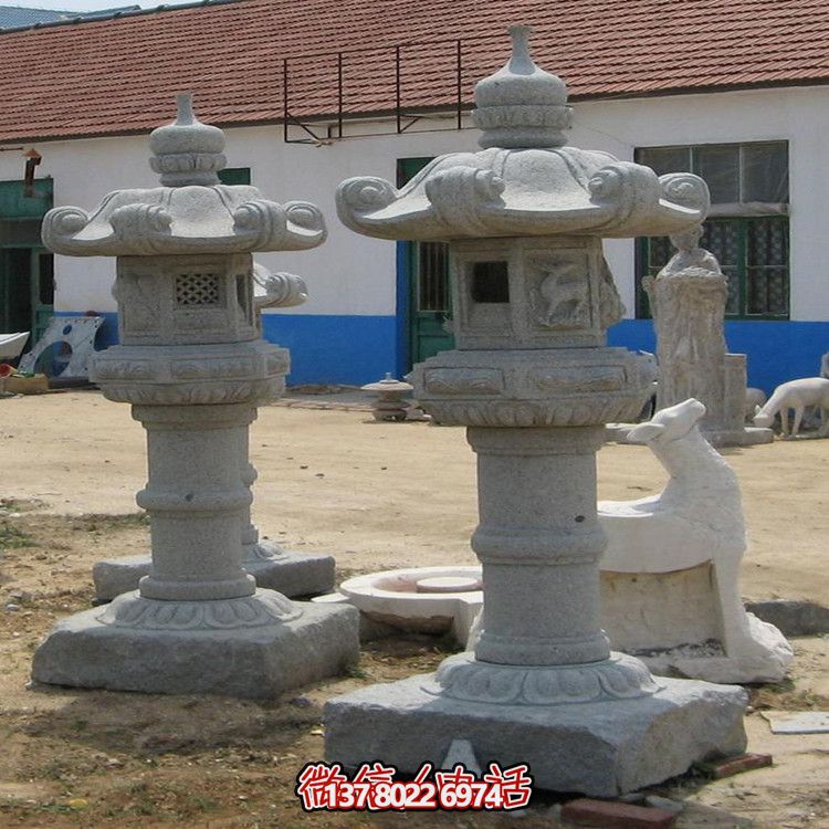 鏤空大理石石燈，匯聚古典與現代之美