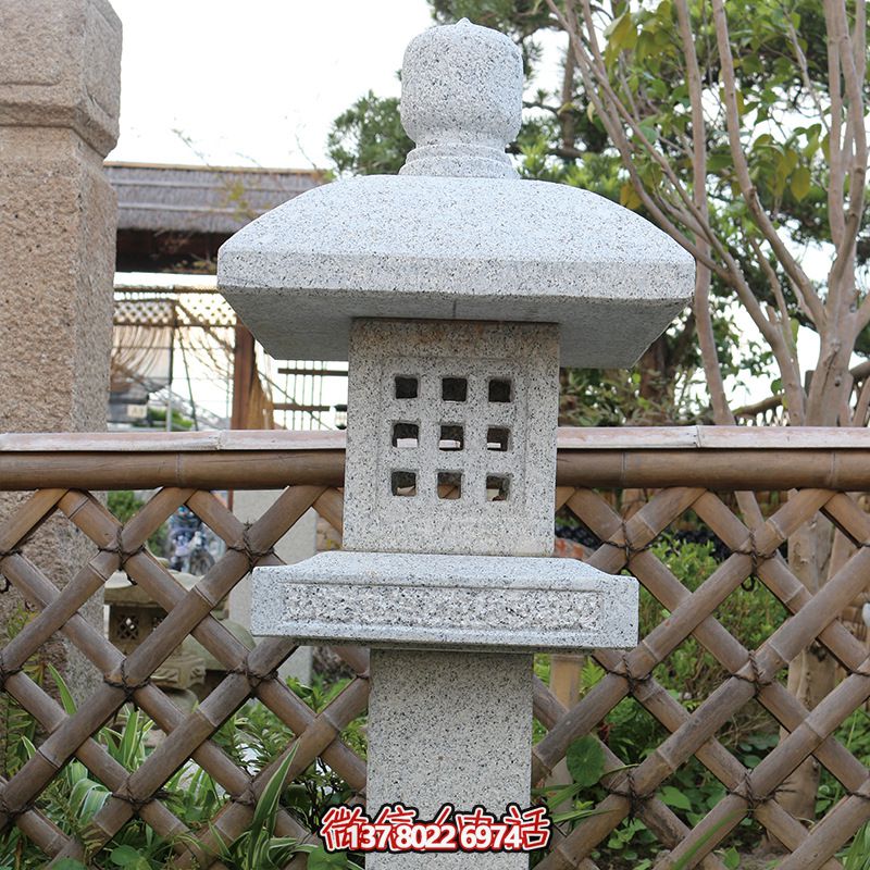 太陽能仿古青石石頭燈，為中式別墅、酒店戶外裝飾