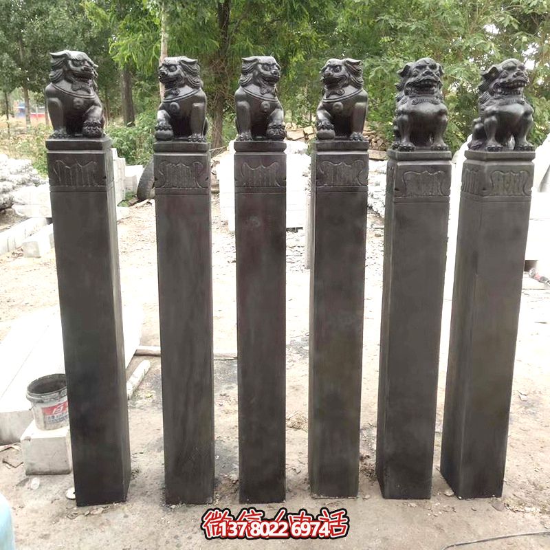 古雅青石仿古石獅子拴馬柱,點(diǎn)綴庭院門(mén)前 古雅青石仿古石獅子拴馬柱,點(diǎn)綴庭院門(mén)前