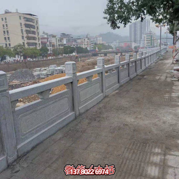 精美大理石雕塑圍欄，美化您的城市河道